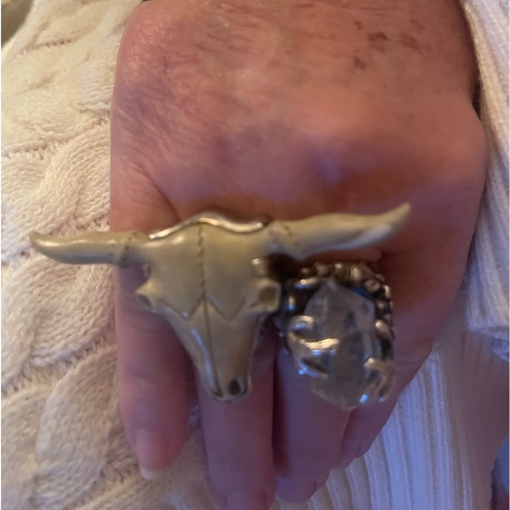 Spell and the Gypsy Collective bull head ring size 7